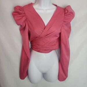 ❤️ 5/$25 SHEIN Vibrant Pink Top